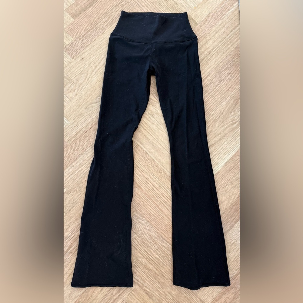 ALO Yoga Black Flare Leggings XS